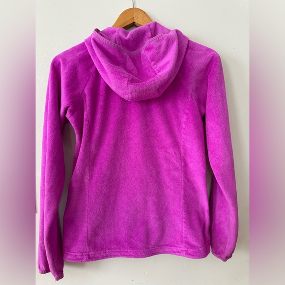 COLUMBIA FLEECE PINK JACKET WOMENS XS - Picture 2 of 6